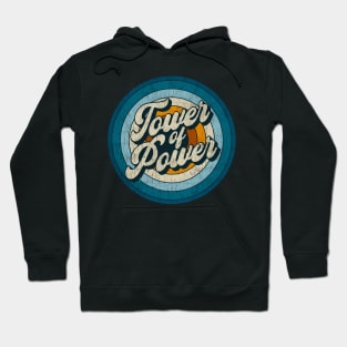 Tower of Power - Retro Circle Vintage Hoodie